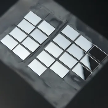 10pcs 18x10mm Eerste Reflecterend Oppervlak van de Reflector Vierkante Optische Voorkant Spiegel DOE-Scanner Projector Spiegel Accessoires