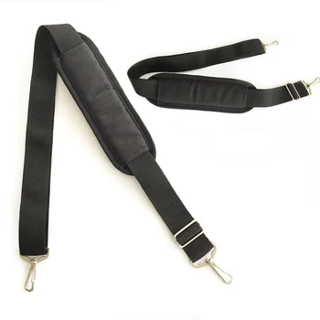145cm Zwart Nylon Riem Voor de Koffer een Laptop Tas Vervangende Accessoires Schouder Riem Riem Mannen Bag Delen Verstelbaar