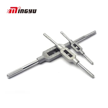 1pc Mini Grootte M1-M12 Adjustbale Draad Tap Sleutel Kranen Houder Handvat Accessoires Hand Tool Voor de Schroef Repareren