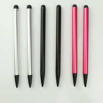 2 In 1 Capacitieve Resistive Touch Screen Stylus Pen Potlood Voor Tablet IPad Mobiele Telefoon PC Dual-Purpose Stylus Pen