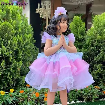 2023 Zeemeermin Jurk Meisje Zomer Tutu Jurk voor Kinderen Meisje Prinses kostuum voor het Nieuwe Jaar Kostuum voor Kinderen Anime Kleding