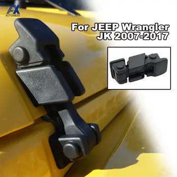 2x Mutsen Kap Hendel Dekking Slot Voor Jeep Wrangler 2007 - 2018 Retrofit Onderdelen van de Motor Decoratie JK Auto-Accessoires, Sloten