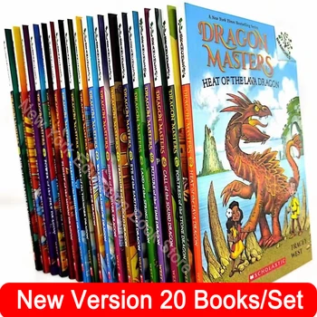 3 Boeken Dragon Masters Kinderen Boeken Kinderen engels te Lezen Verhaal Hoofdstuk in Boek Boek Romans voor 5-12 Jaar engelse Boeken Livros