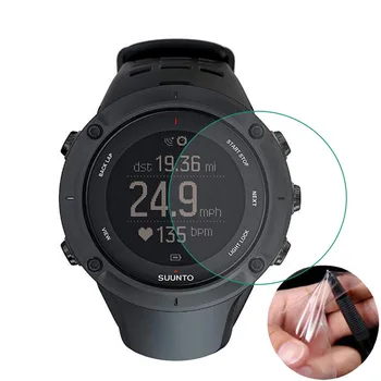 3pc TPU Zachte, Heldere Beschermende Film Guard Voor de Suunto Ambit 3 Peak Sport Horloge Ambit3 Smartwatch Screen Protector Cover (Niet Glas