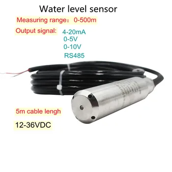 4-20mA RS485 vloeistofniveau Zender 4-20mA Rvs Dompelpomp Water Niveau Sensor Probe Voor de Rivier Zwembad