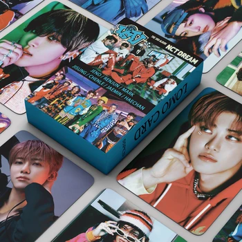 55PCS/set KPOP Spullen NCT 127 Ay-yo Nieuwe Album Jongens Groep Photocards Hoge Kwaliteit HD-Foto Kaart, Briefkaart Fans Collectie Cadeau