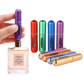 5ML Navulbare Draagbare Mini Travel Spray Navulbaar Conveniet Leeg Verstuiver Parfum Flesjes Cosmetische Containers Voor de Reiziger
