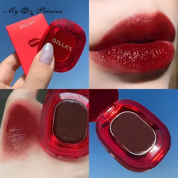 6 Kleuren Sexy Rode Lipsticks Waterdichte Moisturizing Lip Glaze Tint Langdurige Non-Stick Cup Lip Stick Make-Koreaanse Cosmetica