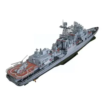 82cm 1:200 DOE-3D Papier Card Model Guided Missile Destroyer Boot modelbouw Speelgoed Educatief Speelgoed Militaire Model