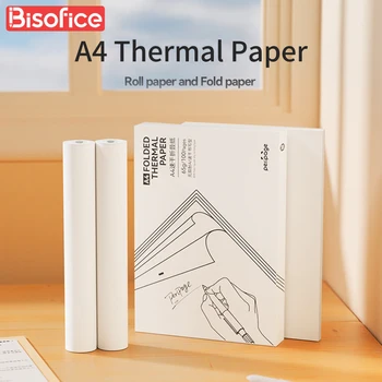 A4 Thermisch Papier Compatibel met PeriPage A40 Thermische Printer Quick-dry is Perfect voor Foto Ontvangst Memo Webpagina Afdrukken