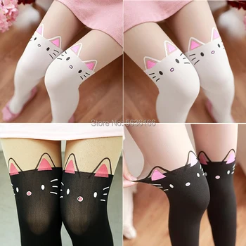Anime Overknee Sokken van de Zeeman lolita cosplay sokken Kat Schattig meisje Cartoon strakke Legging, Kousen
