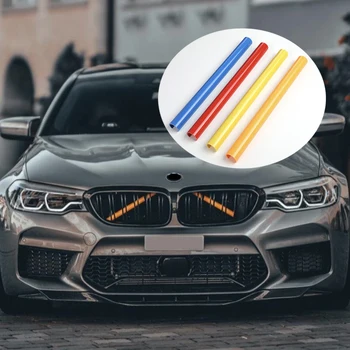 Auto Strip Sticker Cover Frame Grille Trim Strips Voor Bmw E60 E61 M5 520i 525i 528i 5-Serie 2002-2010 ABS Strip Styling