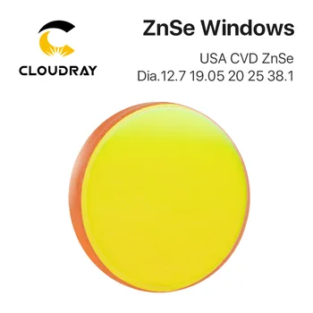 Beschermende Windows verenigde staten CVD ZnSe Materiaal met een Diameter van 12,7 20 38,1 mm