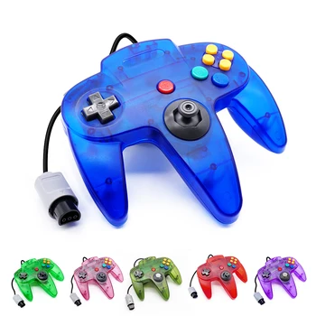 BitFunx Game Controller Joystick Gamepad Transparante Shell Voor N64 Games Console
