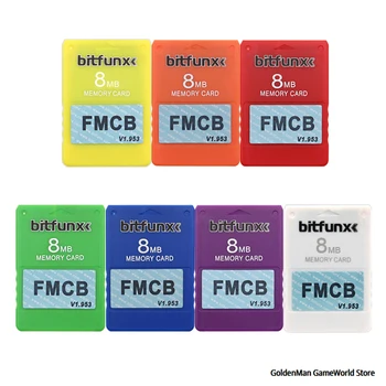 BitFunx V1.953 Free McBoot FMCB OPL/HD Loader Programma Card Memory Card 8MB/16MB/32MB/64MB Voor Playstation2 PS2 Vet Spel Consoles