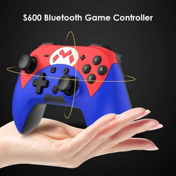 Bluetooth-compatibele Gamepad voor Switch Pro Wired Gamepad Controller Joystick voor de iPhone, Android-Telefoon, PC-S600