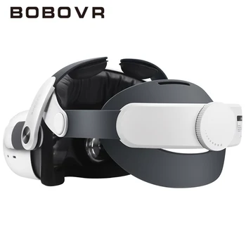 BOBOVR M2 PLUS hoofdband Voor Meta/Oculus Quest 2 Verminderen Gezicht Druk Vergroten het Comfort Vervanging van de Elite Strap VR Accessoires