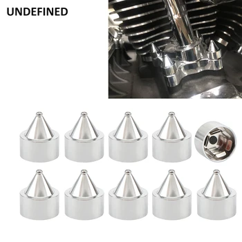 Bout Cover Motor Kit 10pcs Motor Topper Bouten Hoofd Caps voor Indische Harley Twin Cam Touring Softail Sportster Scout Accessoires