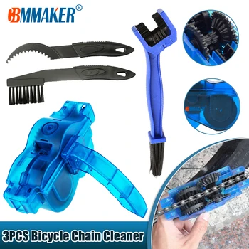 CBMMAKER Chain Cleaner Fiets Cleaning Tool Kit Outdoor Draagbare Wassen Tool fietsketting Berg Fiets 3D-Keten Borstel