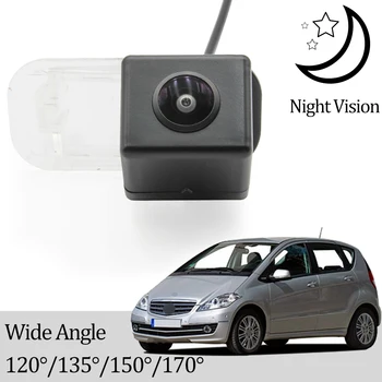 CCD-HD AHD Fisheye Rear View Camera ' s Voor Mercedes Benz MB A Klasse W169 A160 A180 A200 A150 A170 2004 Tot 2012 Auto-Reverse-Monitor