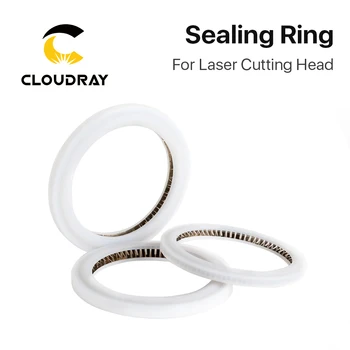 Cloudray Afdichting Ring Ring Beschermende Windows voor Raytools/Precitec/WSX/Bodor Aanpasbare Grootte voor Fiber Laser Hoofd 1064nm