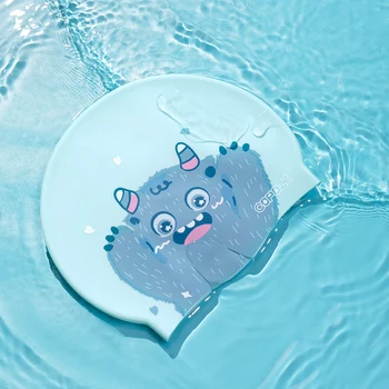 Copozz Zwemmen Caps Hoge Elastische Mooie Kinderen Cartoon Stof Cute Cartoon Dier Oor Te Beschermen Jongens Meisjes Zwemmen Zwembad Duiken Pet Of Hoed