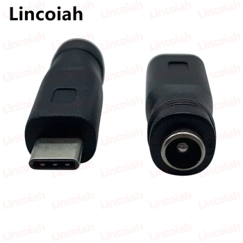 DC 5.5*2.1 mm Female naar Type-C USB Male Power Converter Aansluiting Type-C USB-naar-DC 5.5*2.1 mm M/v Lader-Adapter Aansluiting