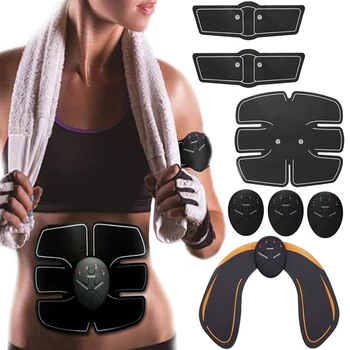 De Buikspieren Stimulator Hip Trainer Elektrische Massage Toner Het Vermageringsdieet Van Het Lichaam Sporter Machine Workout Home Gym Fitness Apparatuur