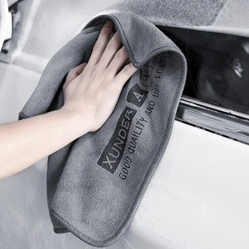 De nieuwe High-end Microfiber Auto Wassen Handdoek Auto Reiniging Drogen Doek Zomen van de Zorg van de Auto Doek Detaillering Auto Wassen Handdoek accessoire