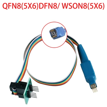 DFN8 QFN8 WSON8 te dip8 de interne EEPROM 93CXX/25CXX/24CXX circuit programmeren 6x8 6X5 programmeur adapter Sonde TL866 RT809F