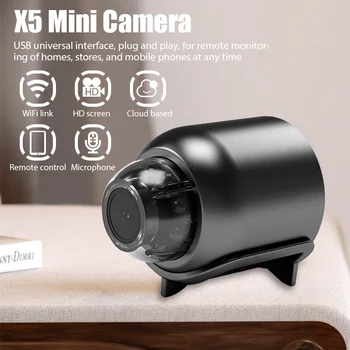 Draadloze WiFi-Mini-Camera HD 1080P Beveiliging Night Vision Motion Detect bewakingscamera ' s Baby Monitor IP-Cam