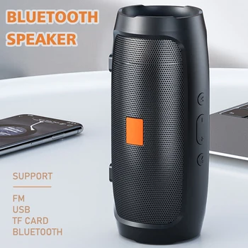 Draagbare Bluetooth-Luidsprekers Subwoofer Outdoor Stereo Surround Waterdichte Luidspreker Draadloze luidspreker Box TG117 Ondersteuning van FM-Radio
