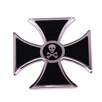 Duitsland Ijzeren Kruis Email Pin-Badge Dood Skelet Broche Militaire Sieraden