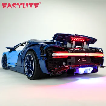 EASYLITE LED Licht Set Voor 42083 Bugatti Chiron Auto Speelgoed Bakstenen Verlichting Kit Car Geen Model