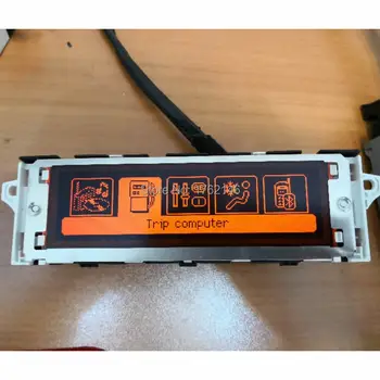 Echte en Originele LCD Display en ondersteuning voor de USB-Airconditioning-Scherm Klok rood monitor 12 pin-code Voor de Peugeot 407 Citroen C5 RD4