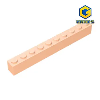 Educatieve Assemblage Baksteen GDS-537 Brick 1 x 10 zonder Onderste Buizen compatibel met lego 6111 stukken speelgoed Cadeau