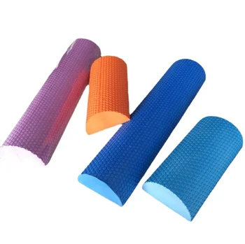 Een halve Ronde EVA Foam Roller voor Yoga, Pilates, Fitness Apparatuur Balance Pad van Yoga Blokken Met Massage Floating-Point-30-45cm