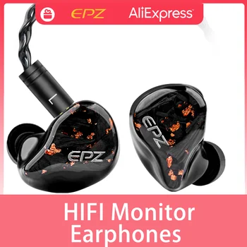 EPZ Q1 In Oor Getelegrafeerde Oortelefoons Hars Balanced Armature-HIFI Bas Monitor Hoofdtelefoon met Noise-Cancelling Oordopjes Sport Headset