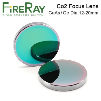 FireRay GaAs-Focus Lens Dia.18 19.05 20mm Laser Focus Lens Ge Dia.12mm Laser Lens voor de CO2-Laser Gravure snijmachine