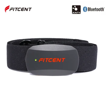 Fitcent hartslagmeter borstband met ANT + Bluetooth voor het Peloton Polar Wahoo Garmin fietscomputer Sport HR Sensor