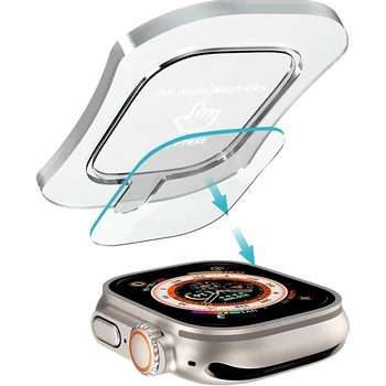 Gehard Glas Screen Protector Voor Apple ik Kijk Ultra Iwatch 49 MM 49 MM Beschermende Film Bescherming Screenprotector Accessoires