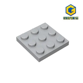 Gobricks GDS-518 Plaat 3 x 3 compatibel met lego 11212 stukken speelgoed voor kinderen bouwsteen Deeltjes Plaat DIY