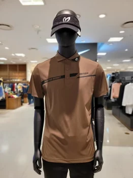 golf shirt korte mouw Golf 2023New mannen Top Zomer Shirt met Korte Mouwen Casual Ademend