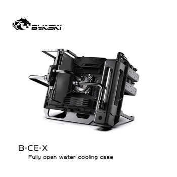 Granzon B-CE-X Open Frame Chassis Distro Plaat waterkoeling behuizing van de Computer Verticaal Horizontaal, doe-het-Display