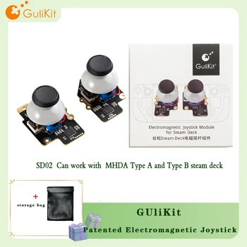 GuliKit SD02 Gepatenteerde, Elektromagnetische Joystick Montage Precieze Gevoel As Geen Driften Gaming Accessoires Voor Stoom Dek