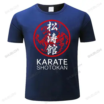 Heren Zomer Merk Shotokan Karate Martial Ar Korte Mouw T-shirt Nieuw Katoen Karate-Oefening Uniformen vintage Tops-T Shirt