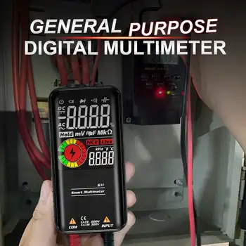 Het algemeen Doel de Digitale Multimeter Groot Display met Hoge precisioAnti-burning Vol-automatische Intelligente Digitale multimetro Digitale