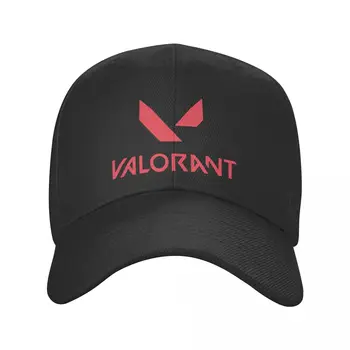 Hete Verkoop Video Game Valorant Logo Baseball Cap Mannen Vrouwen Custom Verstelbare Volwassen Vader Hoed Hip Hop Zomer Lente Hoeden