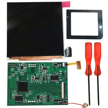 HISPEEDIDO GBP IPS-Scherm LCD-Vervangers voor de Gameboy Pocket 8 Kleur Retro Pixel Scherm Mod KitsIPS LCD-OSD Q5