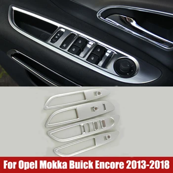 Innerlijke Armsteun Deur Venster Glazen Lift Switch-Knop Klep Voor Opel Mokka Buick Encore 2013 tot en met 2016 2017 2018 Auto Accessoire